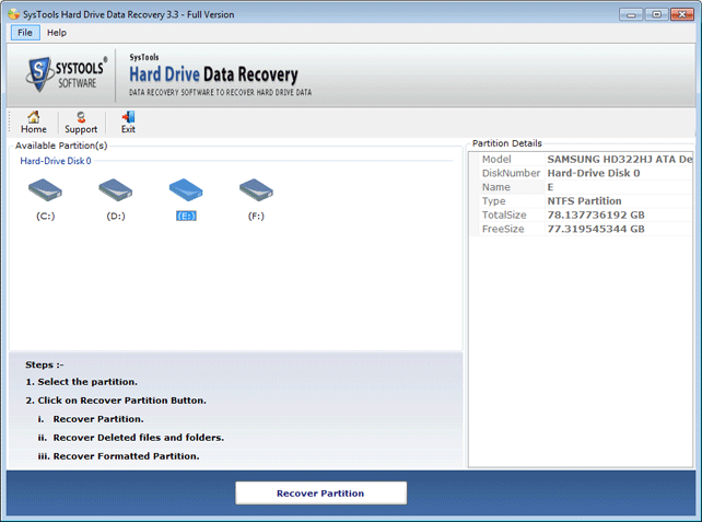 Data Recovery Software 3.3.2