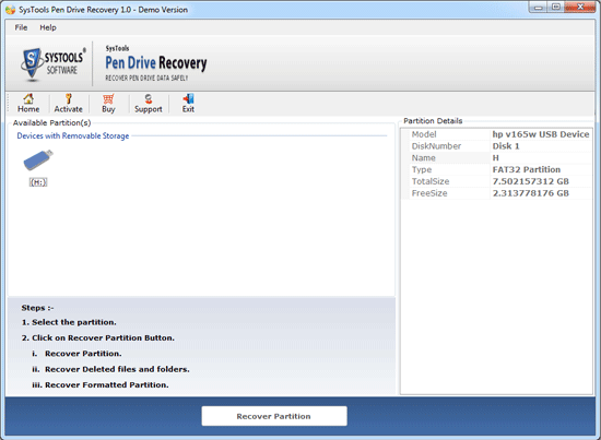 Pen Drive Recovery Tool 1.0